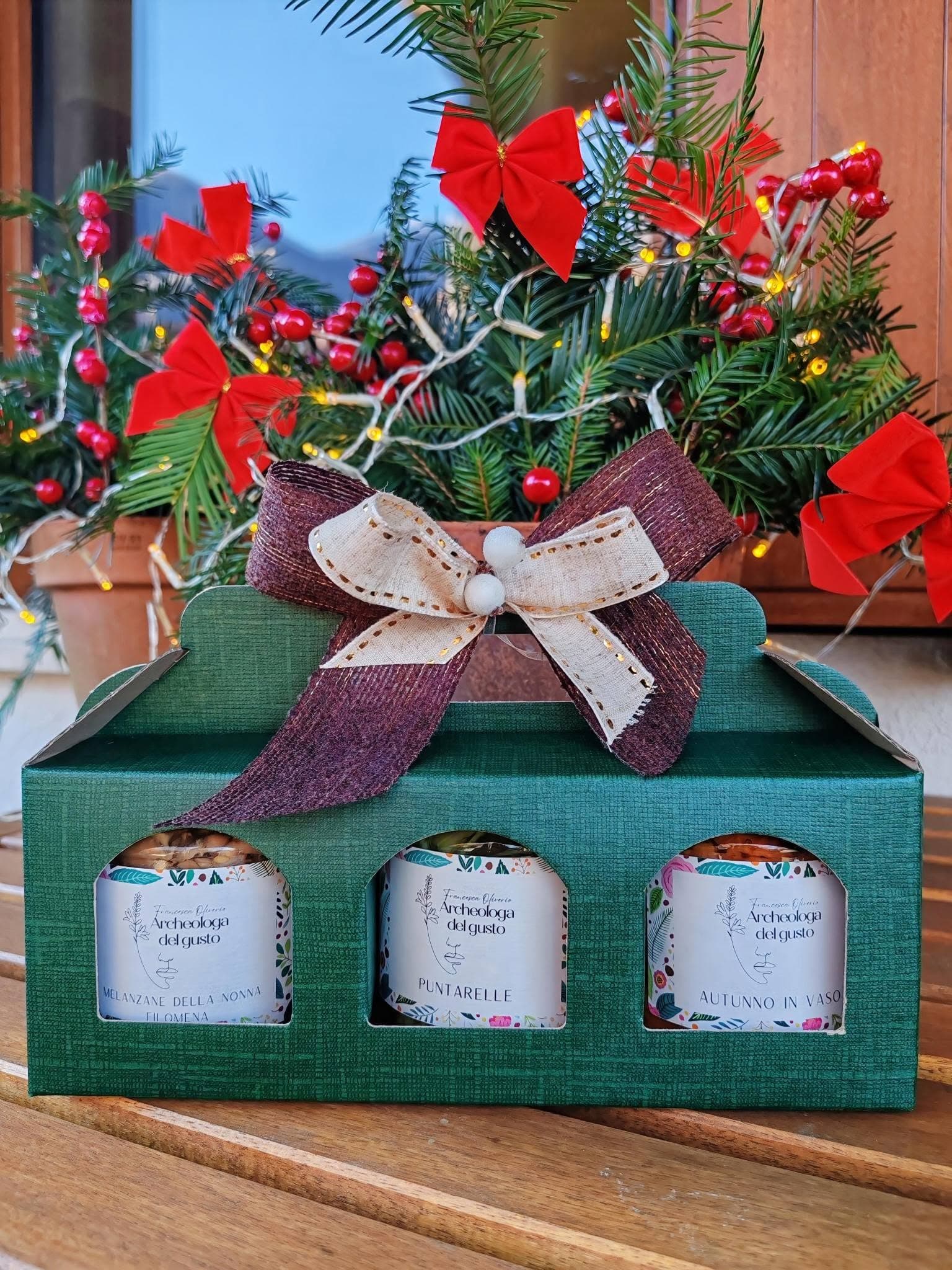 Selezione di vasetti in confezione regalo